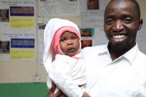 RHEMN Volunteer visits young Zainab and her mother