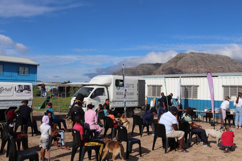 TEARS' MONTHLY CLINIC IN VRYGROND, WITH AFRIPAW