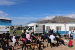 TEARS' MONTHLY CLINIC IN VRYGROND, WITH AFRIPAW