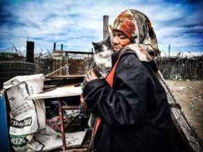 Capricorn - A Resident Hugs Her Beloved Pet