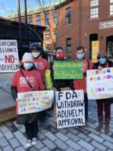 Dec 14 rally at Biogen