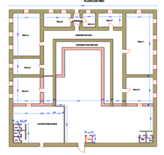 Groundplan of Eromelo/Hope Pre-School for permits