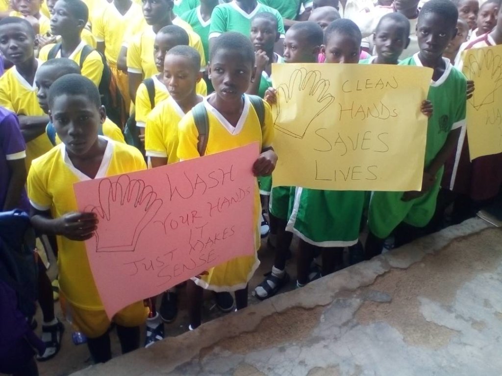 Handwash Hygiene for School Children in Nigeria