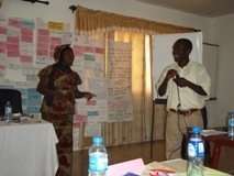 Training session in Tamale Ghana