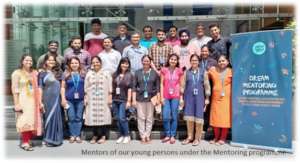 Volunteers for our mentoring programme