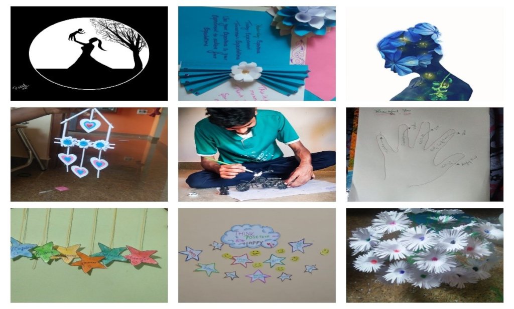 Creativity through online sessions