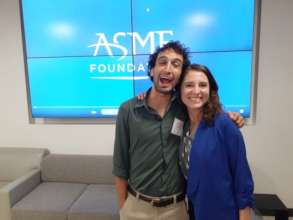 Allie and Aaron, R&D Coordinators present Aguadapt