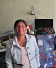 Pascuala uses our ceramic filter