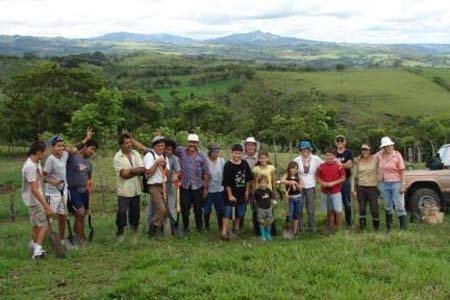 Connecting Forest islands in Costa Rica