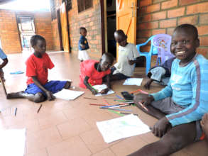 Children with Cancer Enjoying Some Relaxing Times