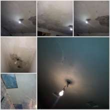 This roof was not safe for residents.