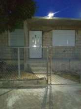 One of the houses in need of major repairs.