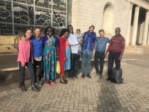 The original team in Kenya