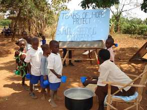 Lower primary Noon meals at school
