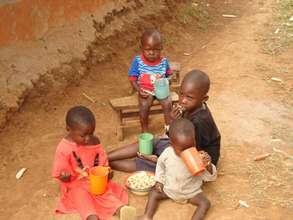 Boiled maize for meals