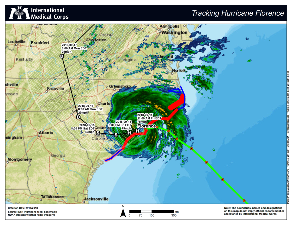 Emergency Response to Hurricane Florence