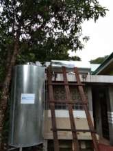 Itogon District Hospital water tank repair.