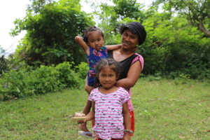 Magdalena and her little girls