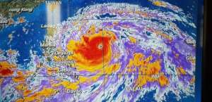 Typhoon Ompong hits the Philippines