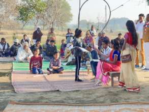 Republic Day celebration at Uday School Jaganpura