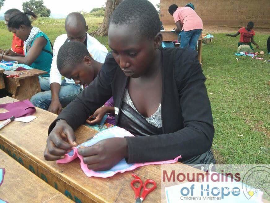 Enable 300 make their own sanitary pads in Uganda GlobalGiving