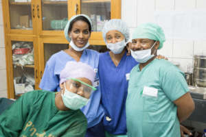 Ethiopian Medics in Yekatit-12 Hospital