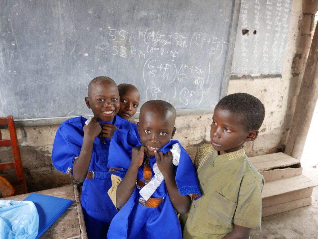Feeding minds and tummies of 230 children