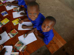 Feeding minds and tummies of 230 children