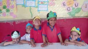 Classrooms are now bright and engaging