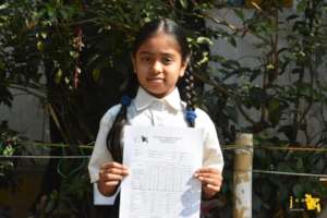 Cherishing The Girl's Success on Report Card Day
