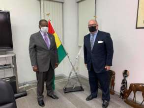 Hi Excellency, Ambassador Okyere to Japan