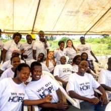 Co-founders with HCU's computer class grads!