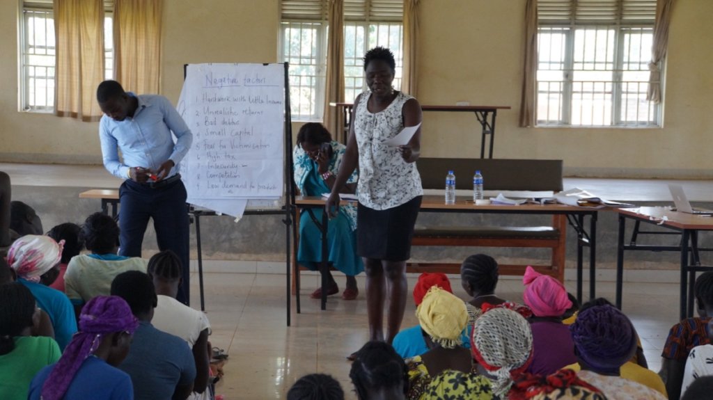 Business training + loans for women & youth