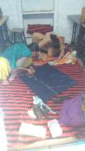 Sewing in an empowerment centre