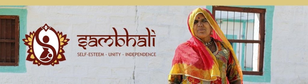 Offer a sewing machine to a Rajasthani woman