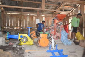 cross-checking the MHP Powered Rice Mill