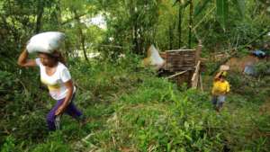 Electricity and Water for 1000 Typhoon Victims