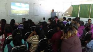 Environmental education in our target school.