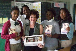Dr. Patti and Queendom TEA Girls