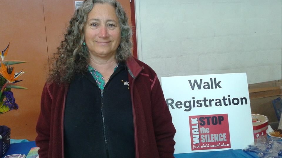 Amy at Walk to Stop the Silence in CA_April 2016