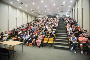 Audience at Symposium at UMD in April