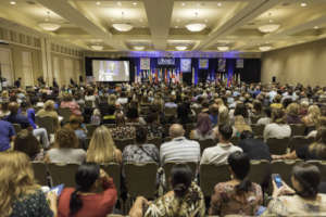 A full auditorium at the San Diego IVAT Summit