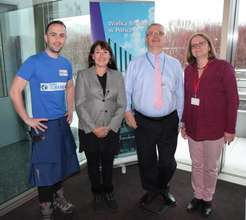 Pam and Matt with UK Poland Ambassador