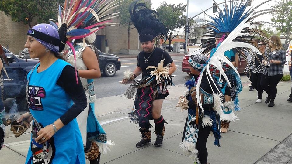 Native Dancers_Walk to Stop the Silence in CA 2016