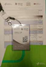 Pam's ISPCANn Doha 2020 Congress Badge