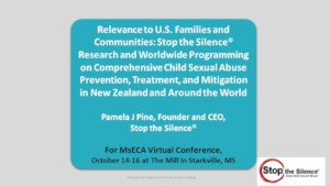 Training for MsECA Virtual Conference, Oct. 2020