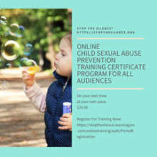 Ad for Stop the Silence Training
