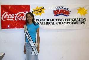 Mrs. MD Galaxy At the RAWLifting Chamionships