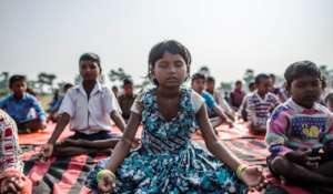 Teach Yoga to Village Children in India