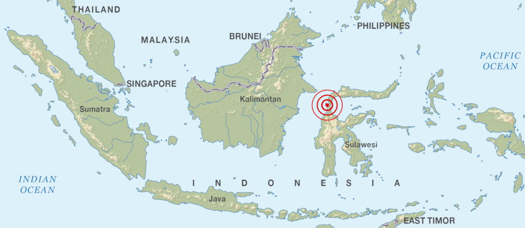 Get Aid Info to People in Sulawesi, Indonesia